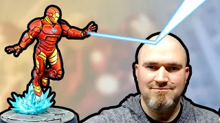 Painting Invincible Iron Man in Comic Style! 🎨 Marvel Crisis Protocol Painting Tutorial