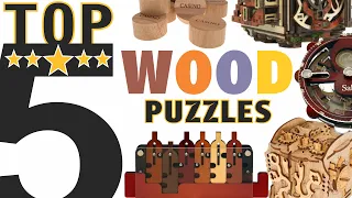 Top 5 Wood Puzzles from Puzzle Master