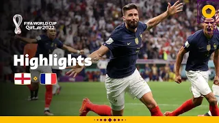 Giroud header wins it! | England v France | FIFA World Cup Qatar 2022 December 21, 2022