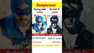 Krrish 3 Vs Flying Jatt || Krrish 3 movie box office collection