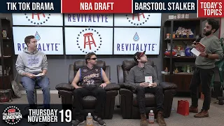 NBA Draft, TikTok Drama, and a Barstool Stalker - Barstool Rundown - November 19, 2020