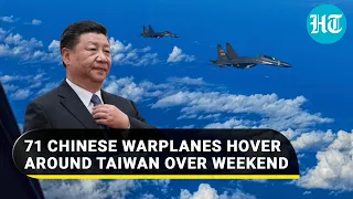 Chinese warplanes enter Taiwan again; Xi Jinping sends 71 fighters as Taipei fears invasion