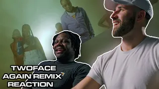[ 🇺🇸 Reaction ] Two Face - Again (Remix) ft. RV, ShaSimone & Gully [Music Video] | GRM Daily