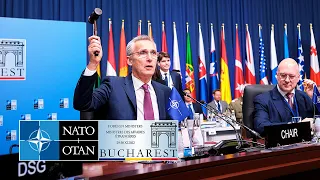 NATO Secretary General, North Atlantic Council at Foreign Ministers Meeting, Bucharest🇷🇴 30 NOV 2022