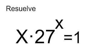 ¿SABES RESOLVER ESTA ECUACIÓN EXPONENCIAL? Matemáticas Básicas