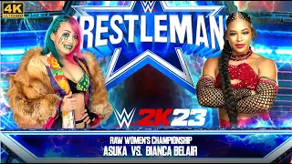 WWE 2K23 BIANCA BELAIR vs ASUKA - Wrestlemania 39 | RAW WOEMEN's CHAMPIONSHIP | WWE ASUKA vs BIANCA