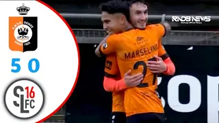 Aksi Marselino Ferdinan Starter di Liga Belgia Divisi Dua I KMSK Deinze vs Sl16 Football Campus