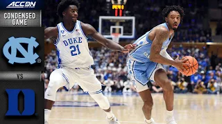 North Carolina vs. Duke Condensed Game | ACC Men’s Basketball (2021-22)