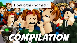 A NORMAL LIFE IN BROOKHAVEN / ROBLOX Brookhaven 🏡RP - FUNNY MOMENTS COMPILATION #1