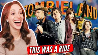 First Time Watching ZOMBIELAND Reaction... THIS WAS A RIDE