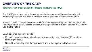 NDC Partnership CAEP Webinar for Institutional and Associate Members