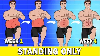 Top 10 Standing Exercises to Lose Belly Fat