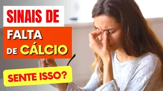 Não é Doença, É FALTA DE CÁLCIO! Você está SENTINDO ISSO?