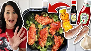 4 EASY 5 Ingredient AIR FRYER Recipes