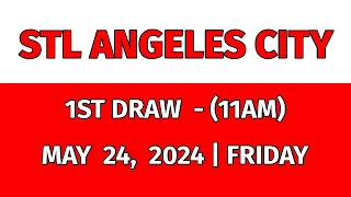 1ST DRAW STL ANGELES CITY 11AM Result Today May 24, 2024 Morning Draw Result Philippines
