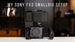 My Sony FX3 SmallRig Setup | Small Rig Half Cage