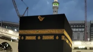 live view of Mecca Sunset prayers| Namaz in Mecca #islam #kaba #mecca