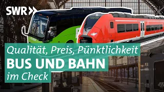 Bus und Bahn - wie gut ist der ÖPNV in der Stadt und auf dem Land? | Die Tricks… SWR