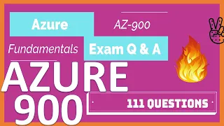 AZURE AZ-900🔥 FUNDAMENTALS Exam 🔥111🔥 Questions and Answers ✌🏻