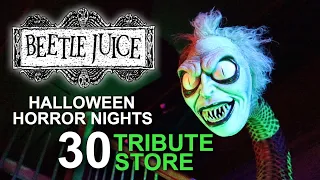 Tribute Store Beetlejuice Room WALKTHROUGH - Halloween Horror Nights Tribute Store