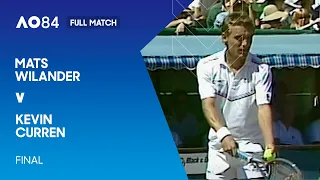 Mats Wilander v Kevin Curren Full Match | Australian Open 1984 Final