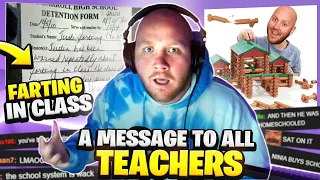 TIM'S MESSAGE TO ALL TEACHERS! * RANT *