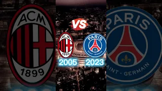 2005 Milan 🆚 2023 PSG (Messi , Kaka , Mbappe , Neymar , Cafu )