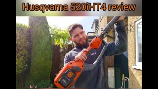 Husqvarna Telescopic Hedge Trimmer - Husqvarna 520iHT4