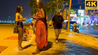 [4K] Beach Road Pattaya February 2024! So Many Freelancers waiting!