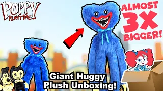 GIANT HUGGY WUGGY PLUSH UNBOXING! (Official Poppy Playtime Plush Unboxing)