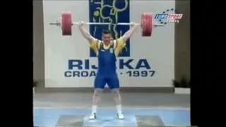 1997 European Weightlifting 108 kg Highlights xvid