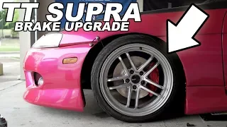 TOYOTA SUPRA BIG BRAKE UPGRADE! 1JZ SC300