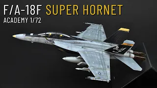 Academy F/A-18F SUPER HORNET ('Jolly Rogers') | 1/72 scale | Build, Paint & Weather