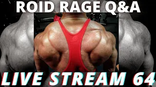 THE ROID RAGE LIVE Q&A 64 | FRONTLOADING CYCLES | HGH FOR FAT LOSS PROTOCOL | HOW LEAN TO REBOUND?