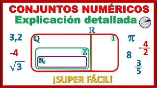 CONJUNTOS NUMÉRICOS | Explicación detallada | MUY FÁCIL 🤩 |