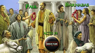 Paul and Barnabas In Lystra and Derbe | Acts 14 | Paul heals lame in Lystra Iconium Antioch in Syria