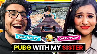 Playing PUBG Mobile with My Sister **Epic Fail**