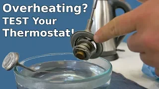 How to Test a Thermostat | Thermostat Test Boiling Water