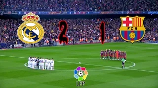 Barcelona vs Real Madrid 1-2 la liga 2016 All Goals and Full Highlights HD