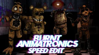 Speed Edit | FNaF | Burnt Animatronics