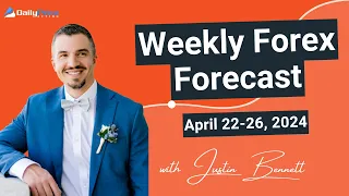 Weekly Forex Forecast For April 22 - 26, 2024 (DXY, EURUSD, GBPUSD, AUDCAD, XAUUSD)