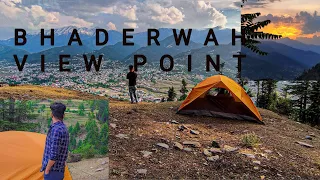 Camping in Bhaderwah View point