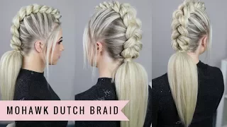 Mohawk Dutch Braid by SweetHearts Hair