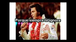 ALWAYS ON MY MIND siempre estas en mi mente - ELVIS PRESLEY - ( KARAOKE - ESPAÑOL )