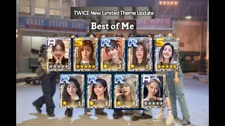 [SSJ@7th] Collecting TWICE's "Best of Me" Anniversary LE Theme + Individual BG WALLPAPERS