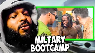 ClarenceNyc Reacts To Kai Cenat Goes To Military Boot Camp..