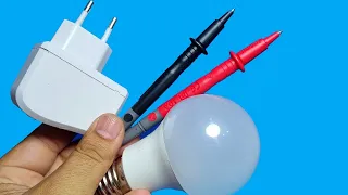 Don't Throw That Old LED Bulb and  Old Charger Away!  This Tool will be Very Useful