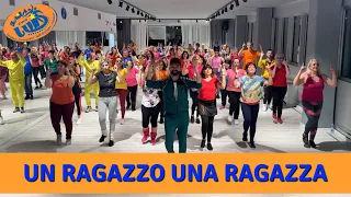 UN RAGAZZO UNA RAGAZZA The Kolors SANREMO 2024 || COREOGRAFIA + BALLO DI SPALLE || BAILA CON LUIS