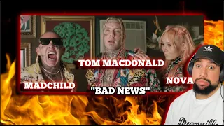 FIRST TIME LISTENING | Bad News" - Tom MacDonald & Madchild ft. Nova Rockafeller | JUST DOPE