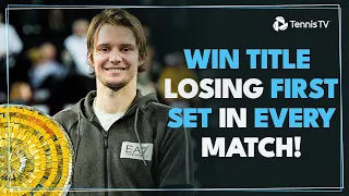 Alexander Bublik: First Player To Win Title Despite Losing First Set In Every Match! 🤯